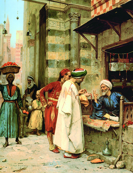 سوق الطعام بالقاهرة  في عصر سلاطين المماليك