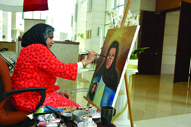 أيامنا الكويتية في لوحات فنية 