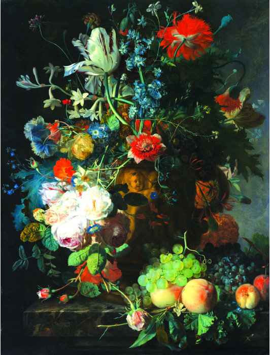 جان فان هاشوم «زهور وفاكهة»