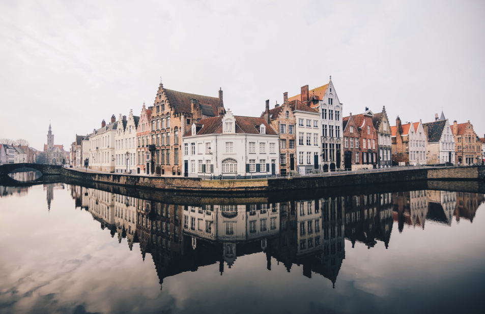 بروج البلجيكية مدينة من العصور الوسطى 