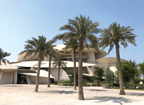 متحف قطر الوطني.. وردة صحراوية تروي تاريخ قطر